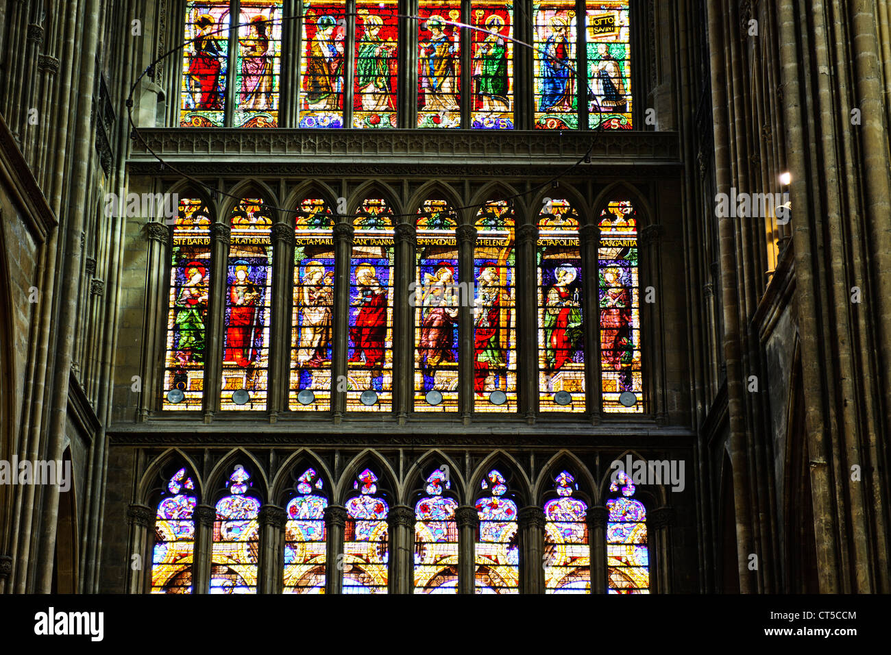Cathédrale SaintÉtienne de Metz, Kathedrale von Metz, es hat die 10
