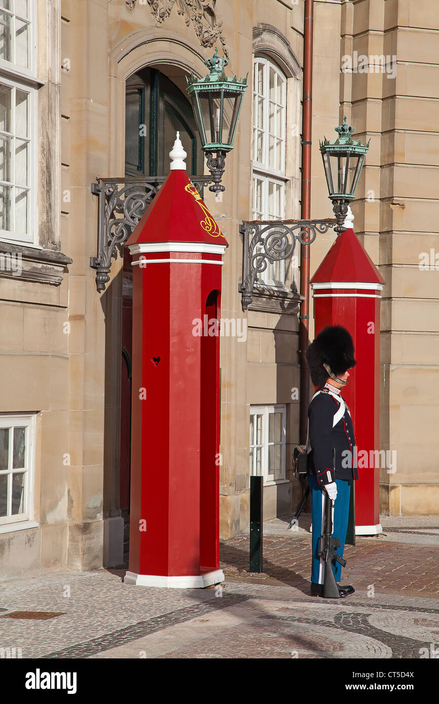 Royal Gard in Kopenhagen, Dänemark Stockfoto