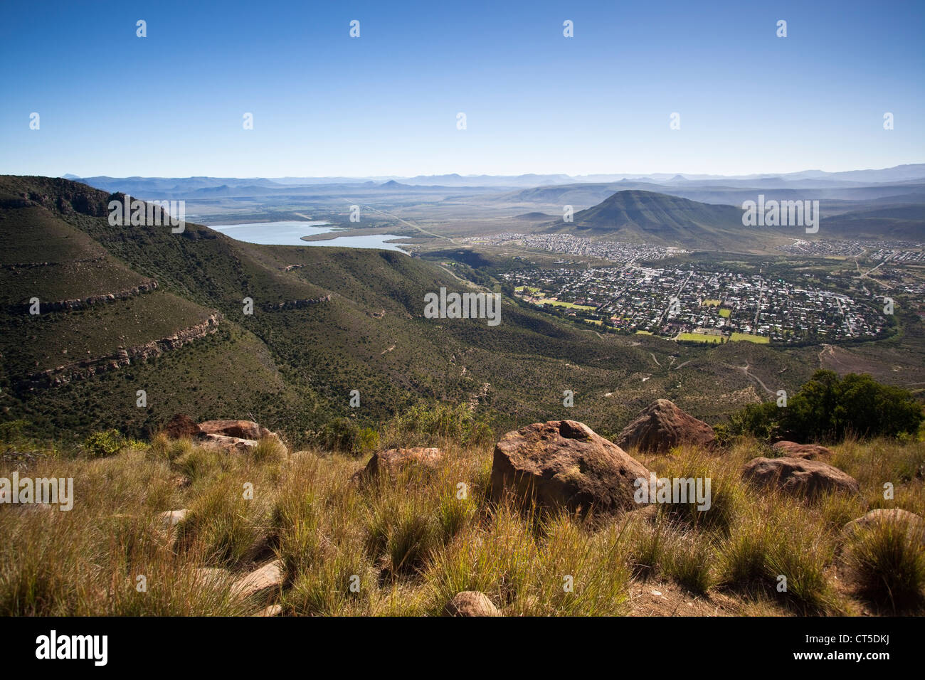 Valley of Desolation, Camdeboo National Park, Graaff-Reinet, Karoo, Südafrika Stockfoto