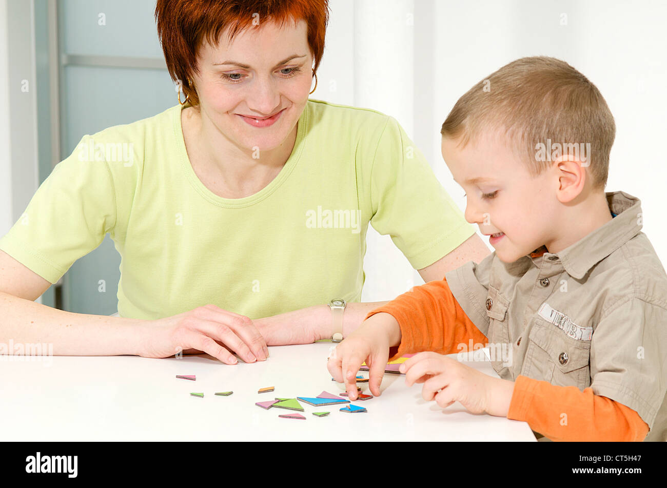 KINDERPSYCHOLOGIE Stockfoto