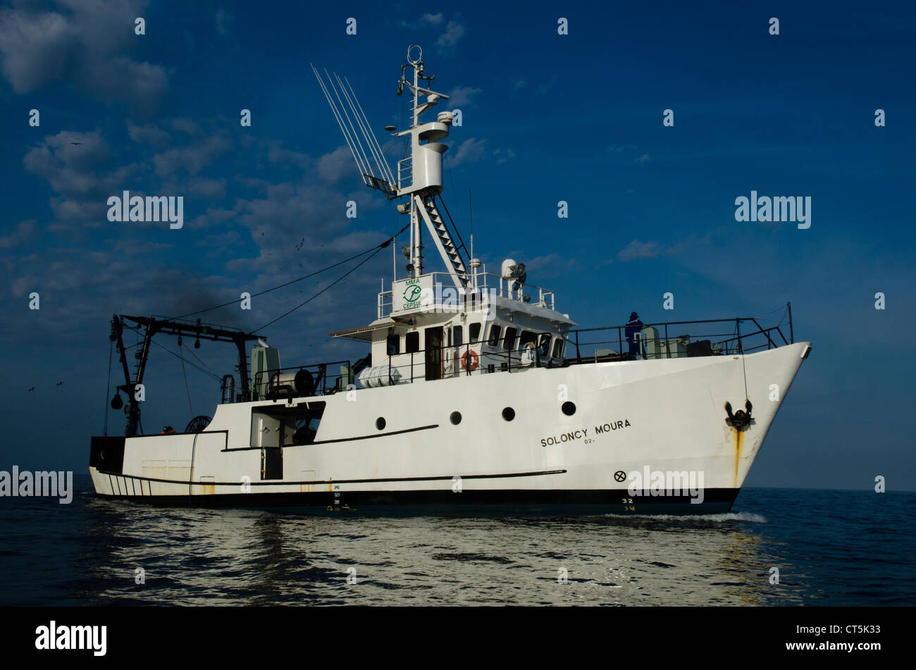 Brasilianische ozeanographischen Schiff Solon Meer, von IBAMA ICMbio. Stockfoto