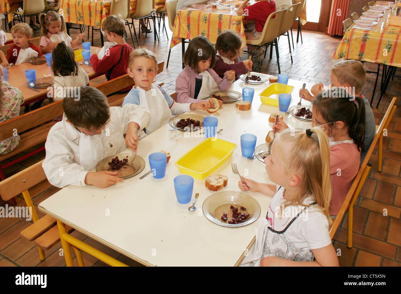 GELEHRTER KANTINE Stockfoto