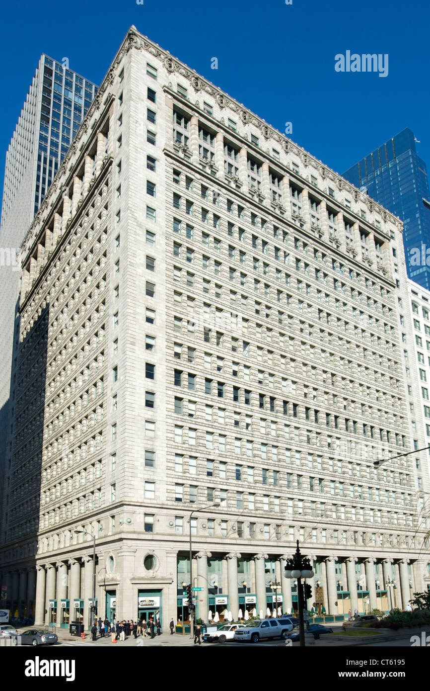Völker Gas Company Building in Chicago, Illinois, USA. Stockfoto