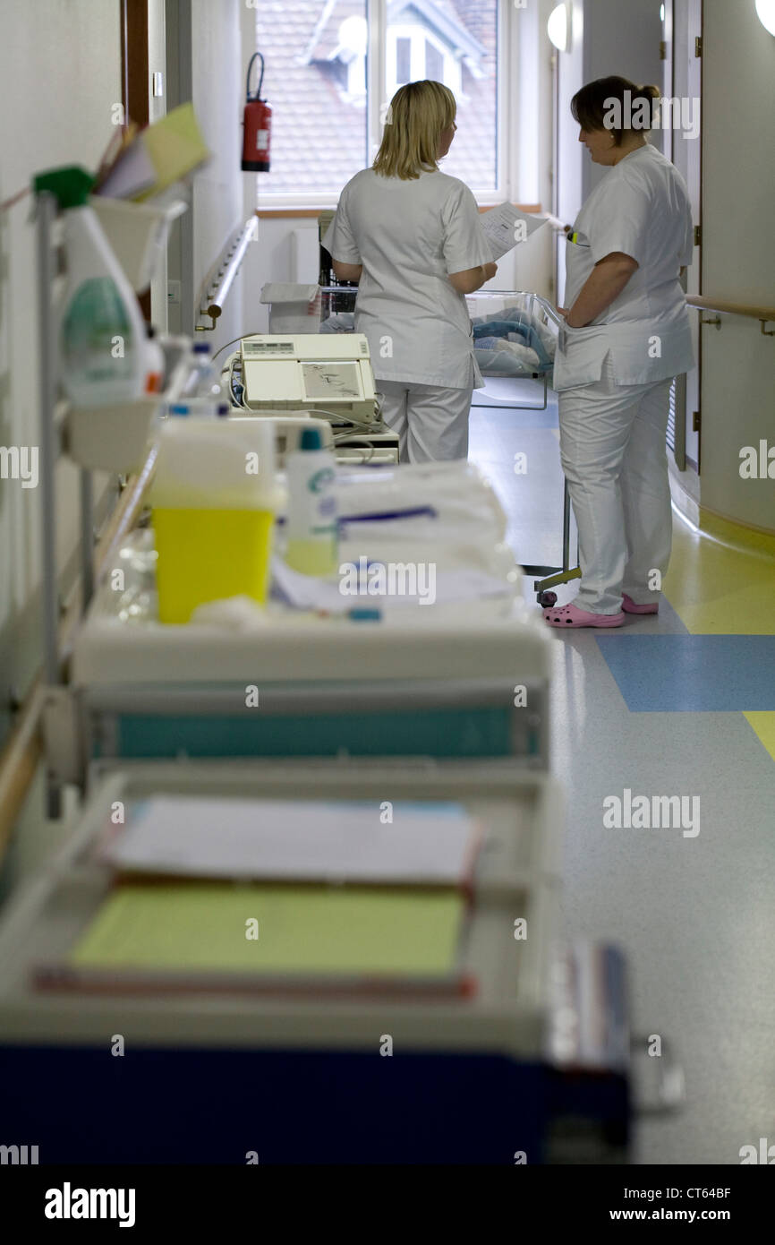 KRANKENHAUSHYGIENE Stockfoto