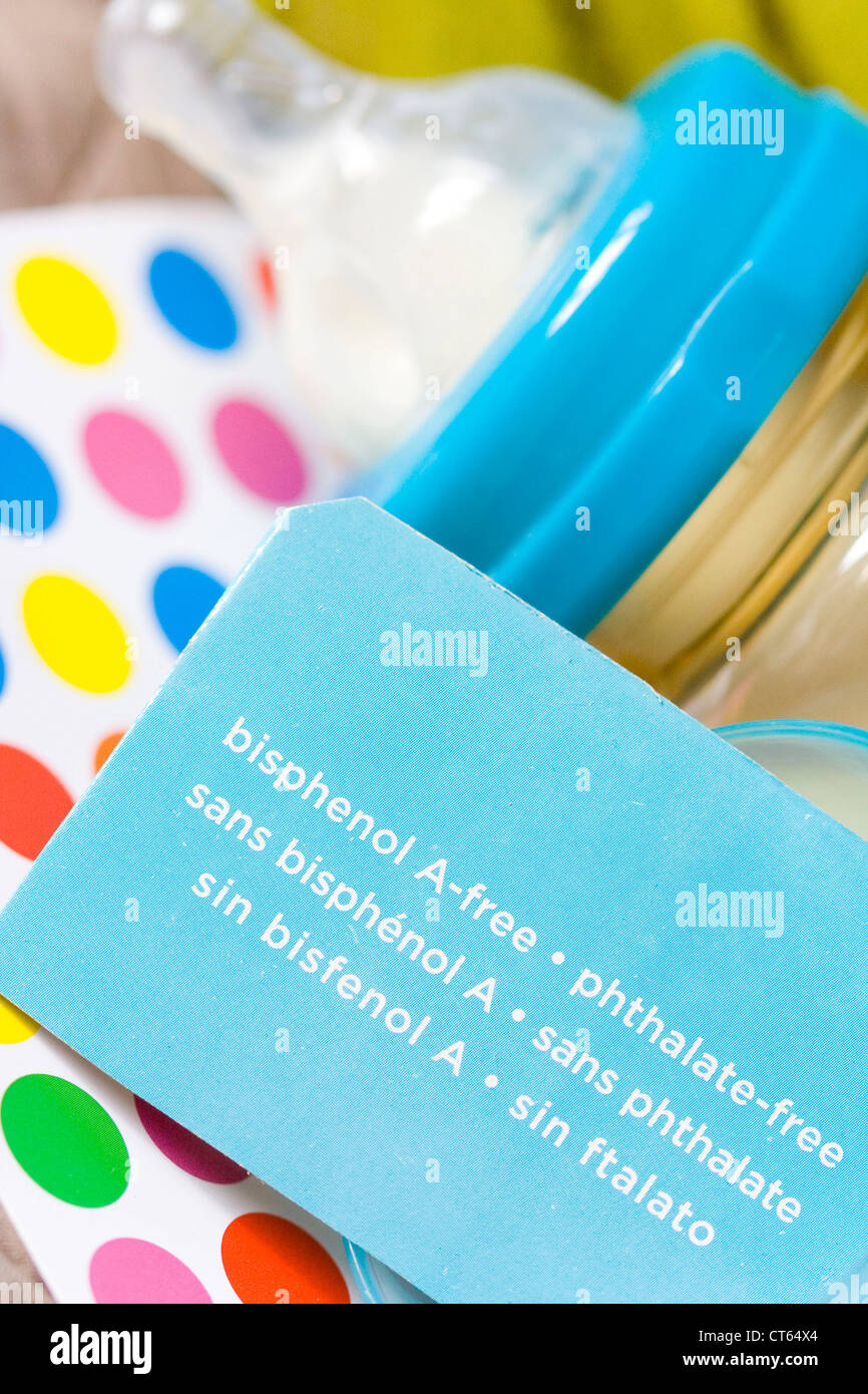 FLASCHE FÜTTERN Stockfoto