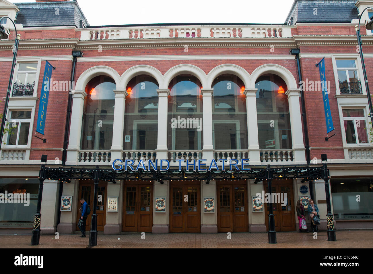 Das Grand Theatre in Wolverhampton, West Midlands Stockfoto