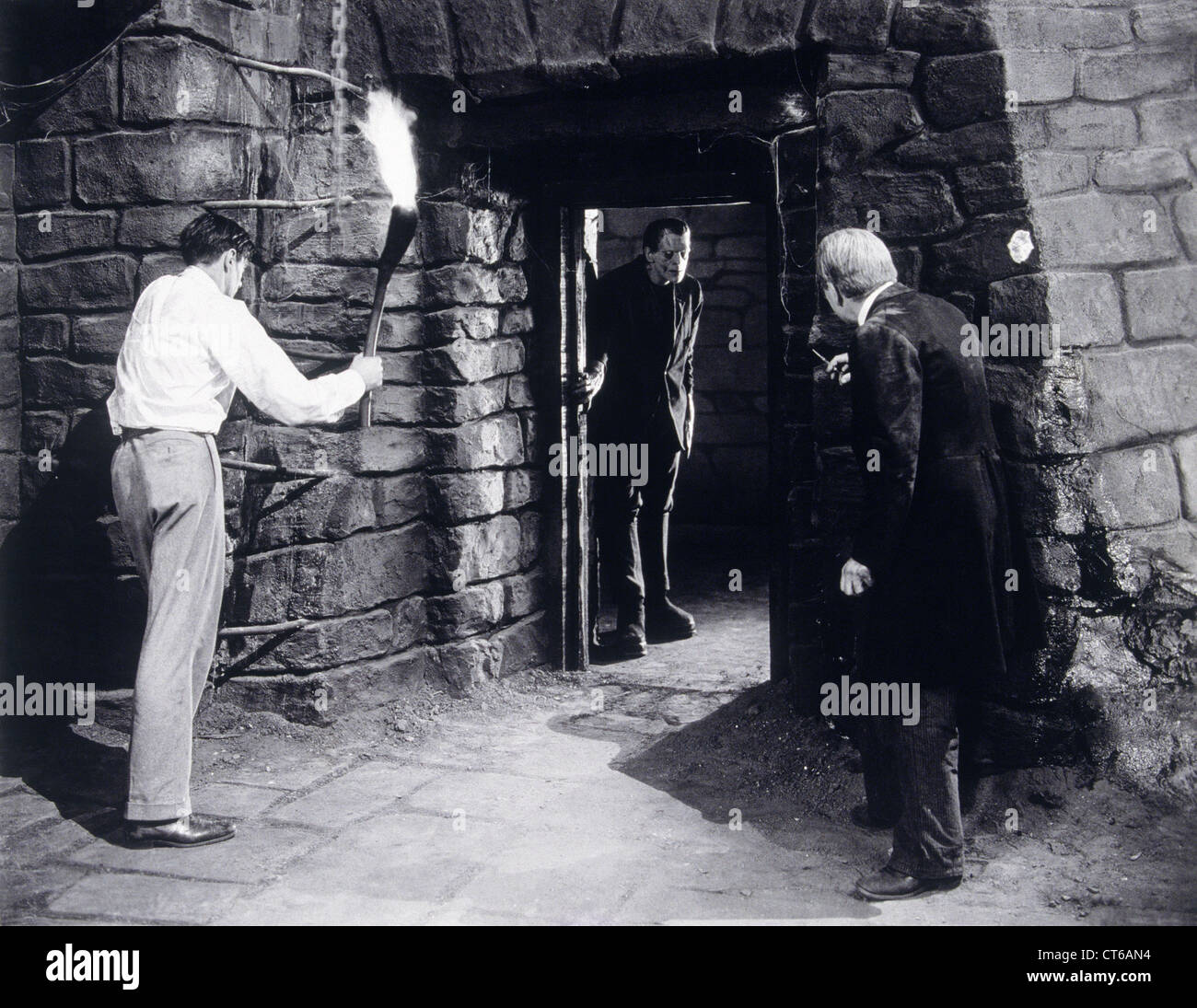 Boris Karloff als Frankensteins Monster, 1931 Stockfoto