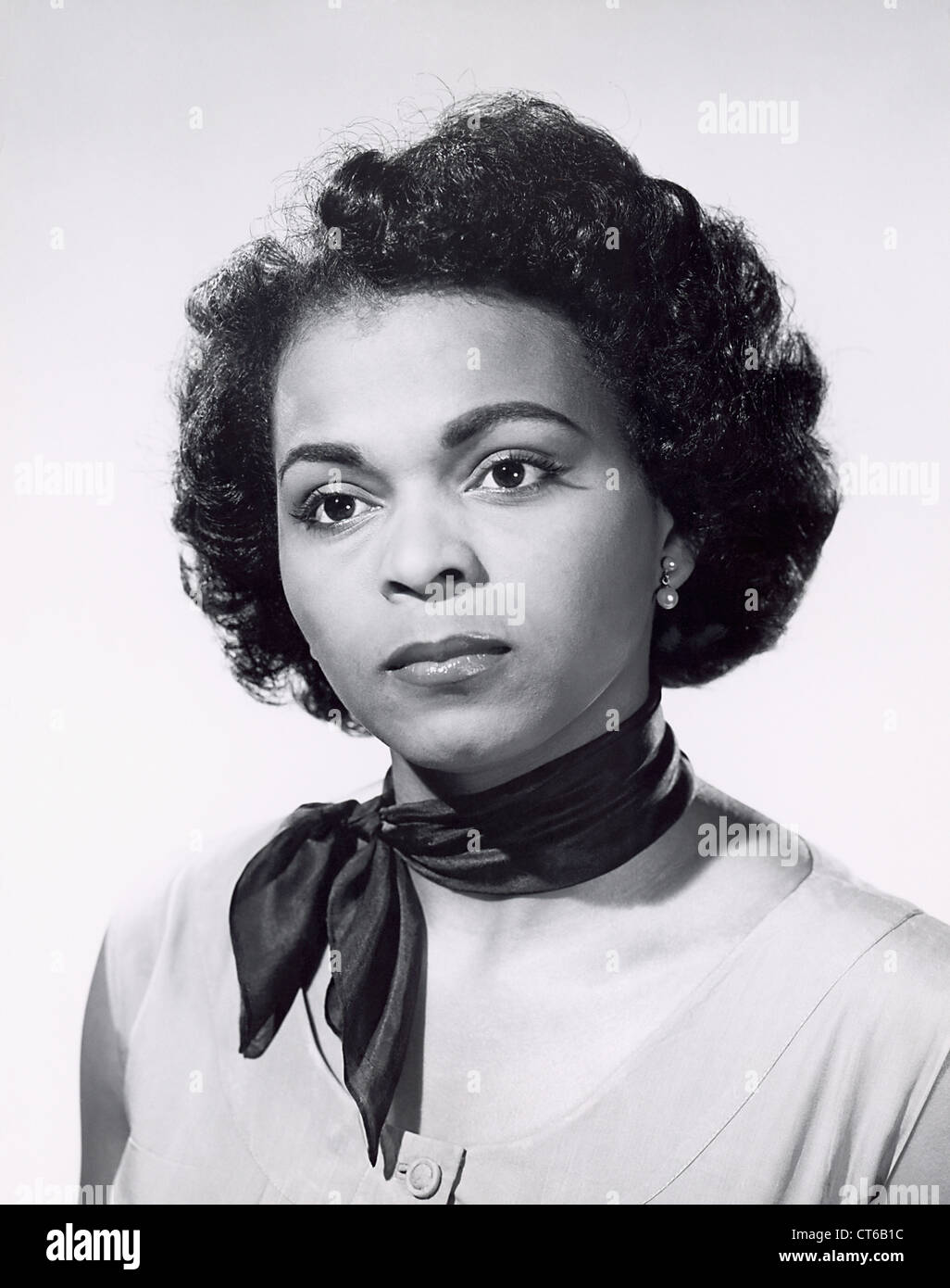 Vintage Porträt der Frau Stockfoto