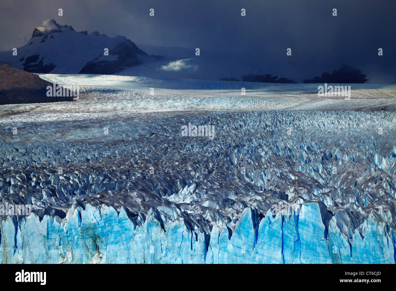 Perito Moreno Gletscher, Argentino-See, Patagonien, Argentinien Stockfoto
