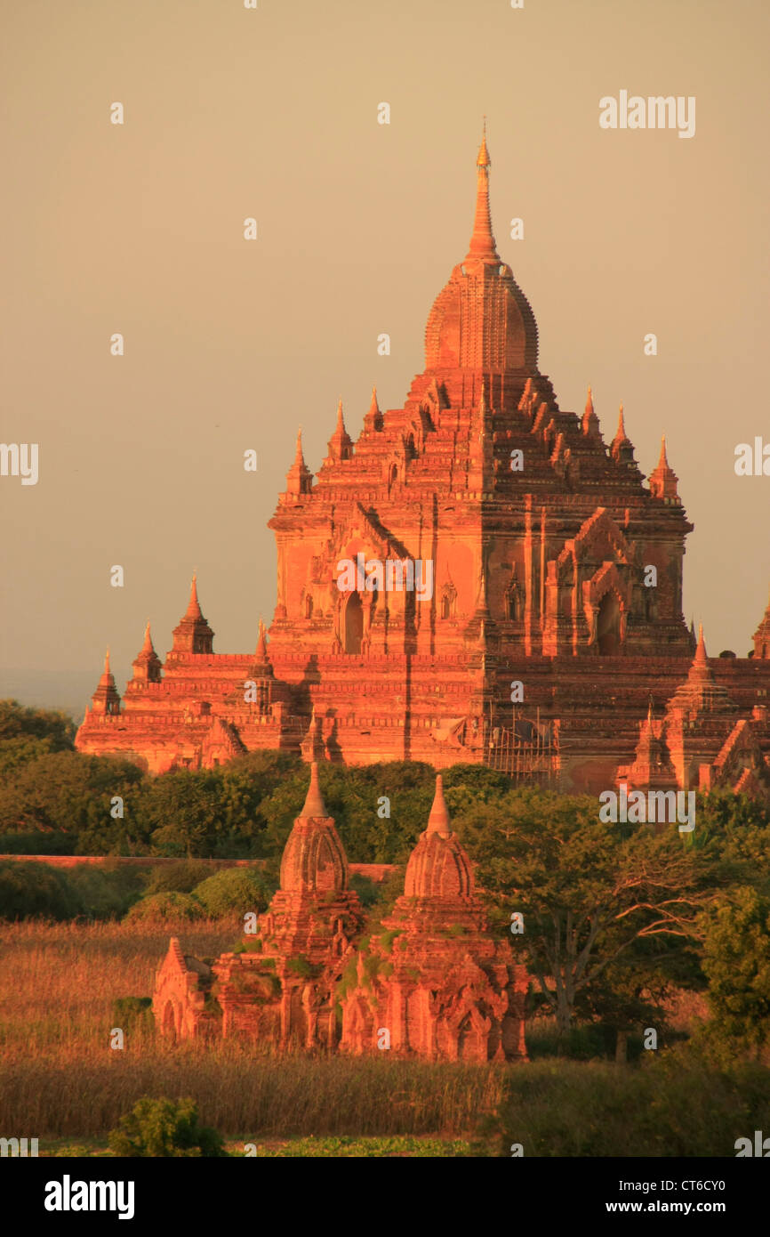 Sulamani Tempel, Bagan archäologische Zone, Mandalay Region, Myanmar, Südostasien Stockfoto