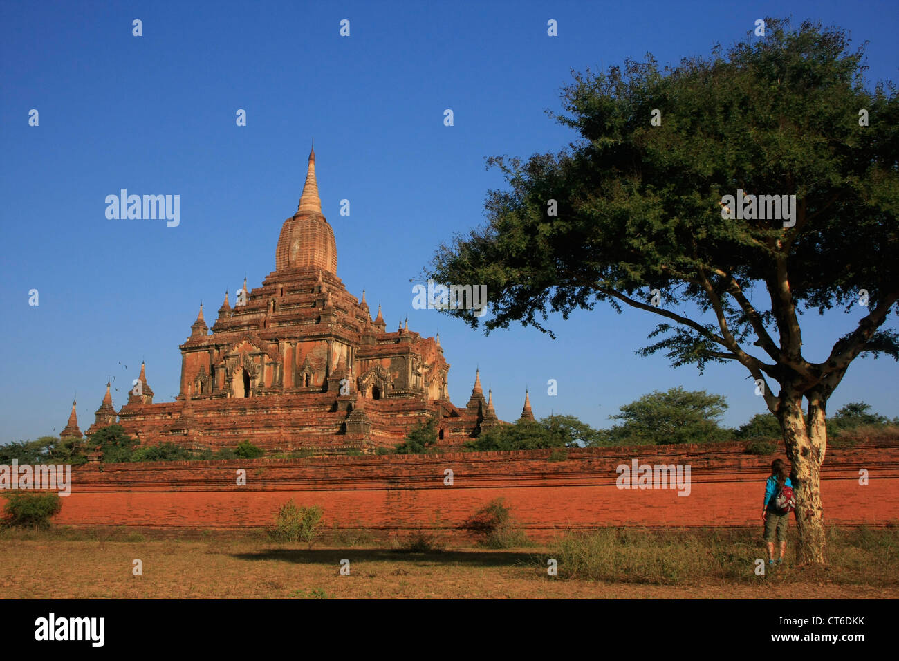 Sulamani Tempel, Bagan archäologische Zone, Mandalay Region, Myanmar, Südostasien Stockfoto