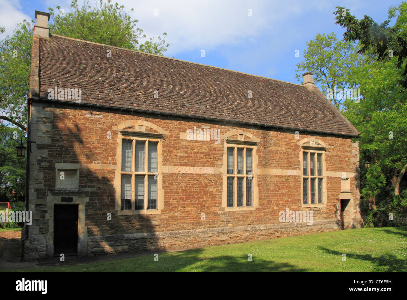 England Rutland Oakham alte Schule Stockfoto