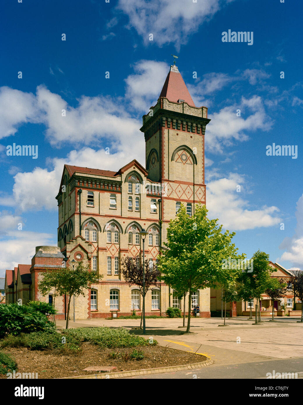 Paines Mühle Wohnungsbau Umbau St Neots Cambridgeshire England Stockfoto