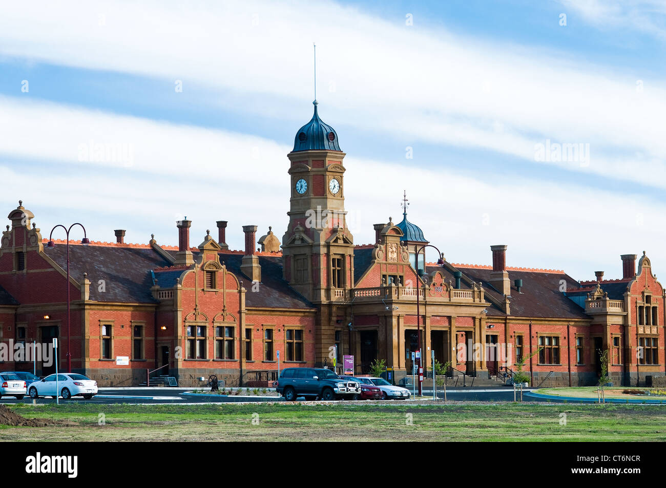 Maryborough Railway Station Victoria Australien Stockfoto