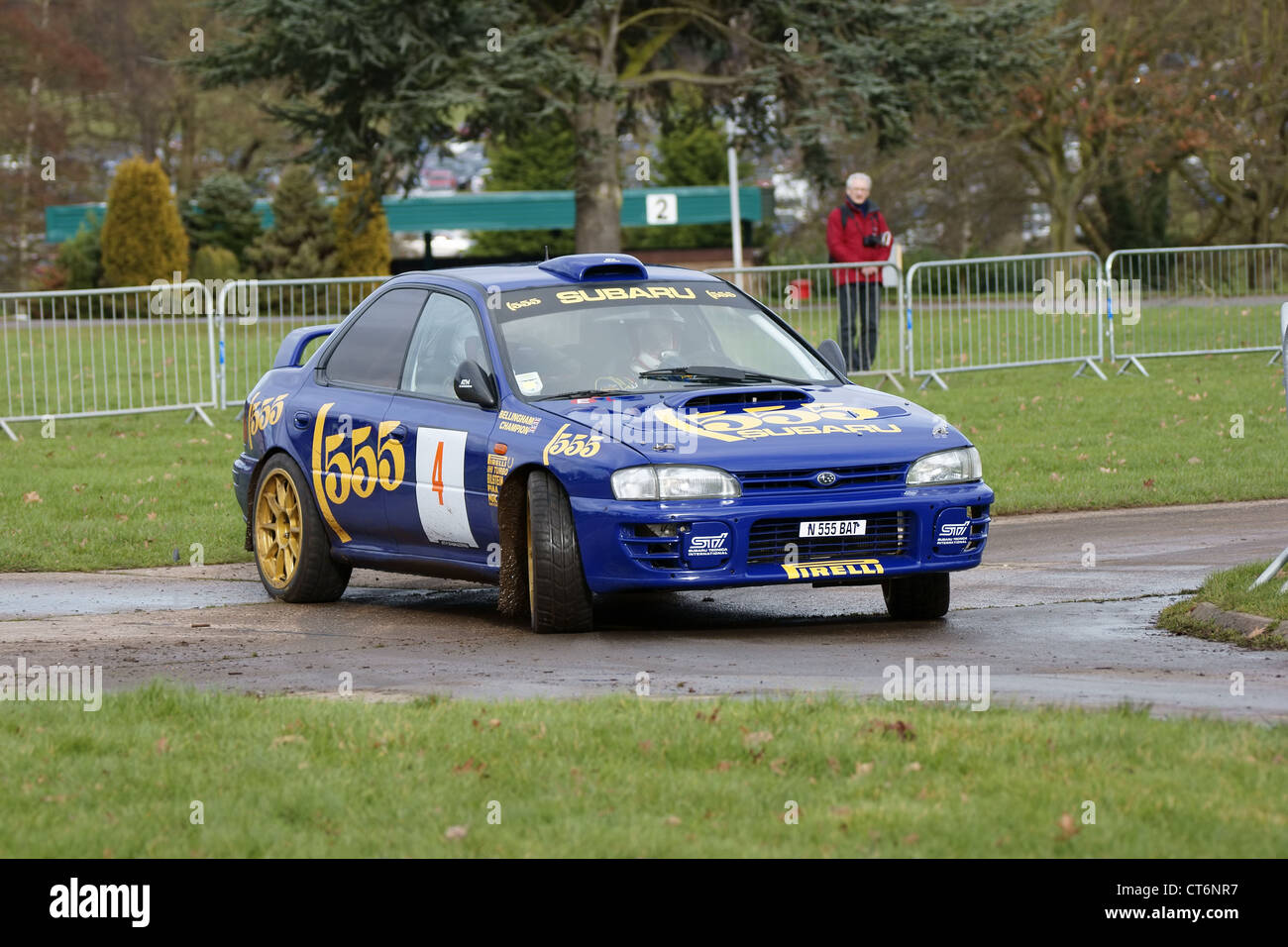 Subaru Imprezza 555 sti Stockfoto