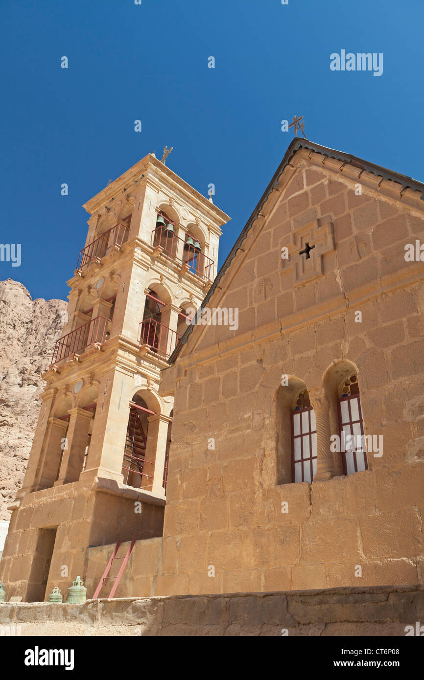Die Kirche der Verklärung am St Catherine Monastery, Sinai, Ägypten Stockfoto