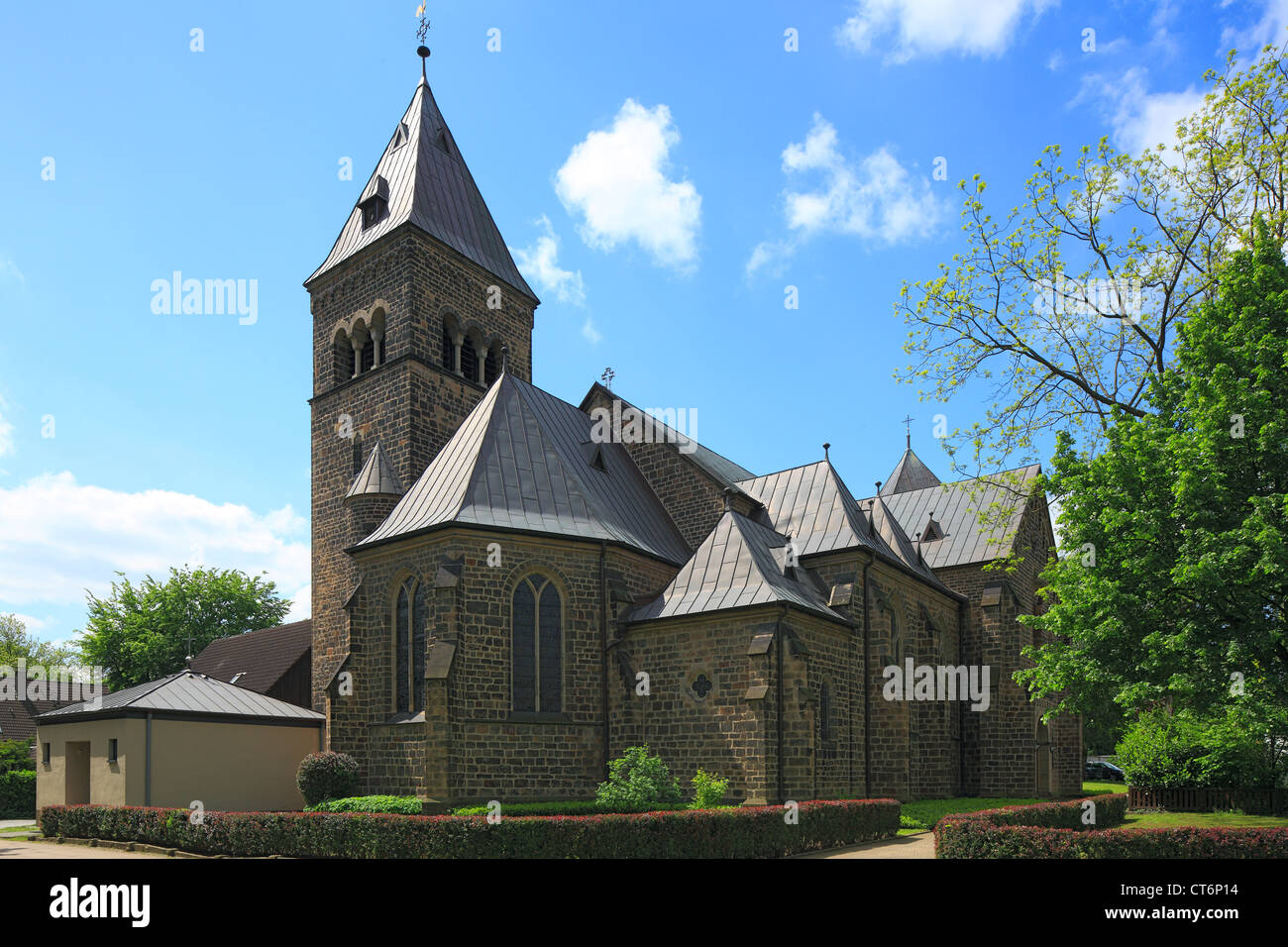 Katholische Urbanuskirche in DortmundHuckarde, Ruhrgebiet, Nordrhein