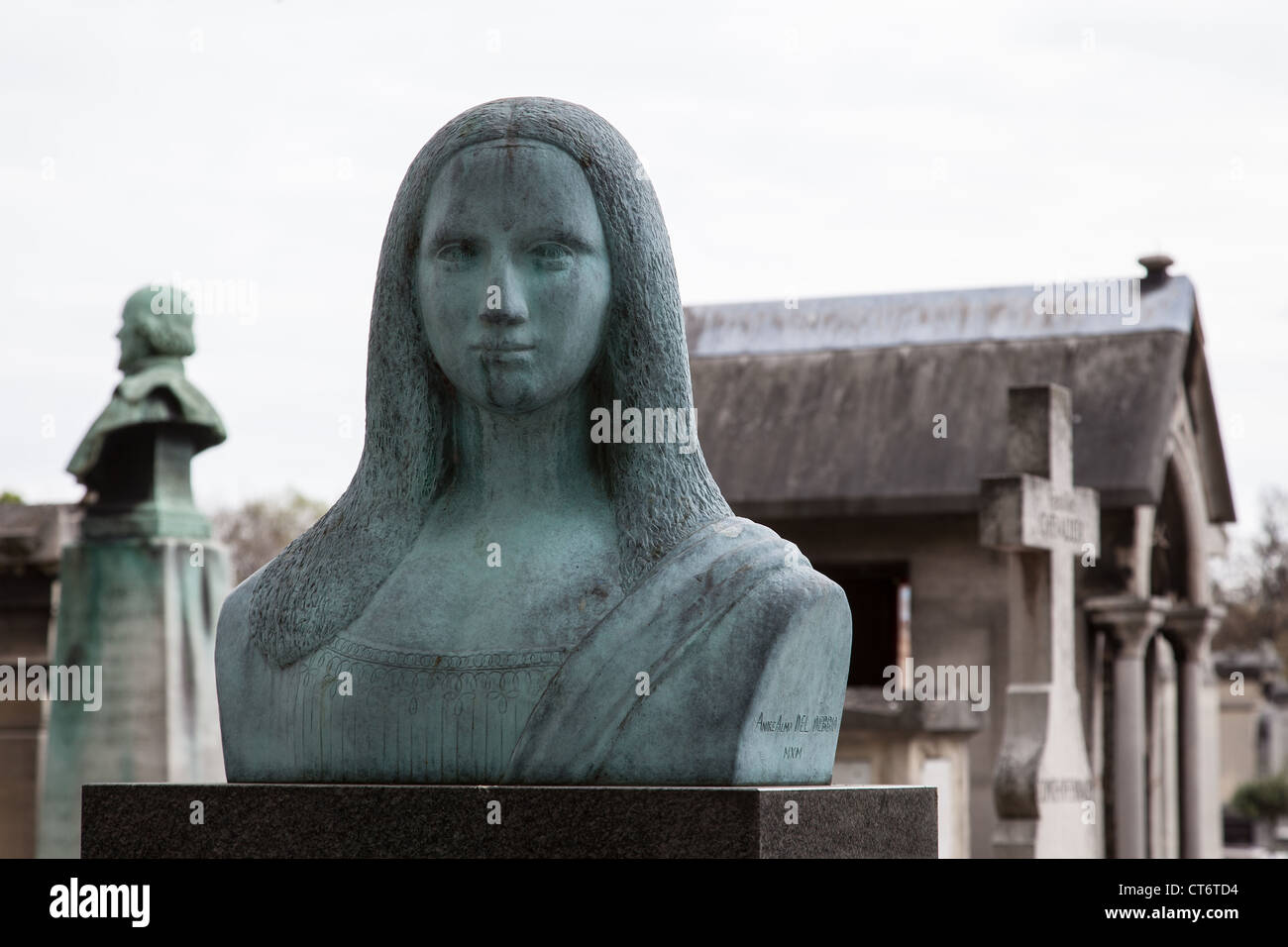 FRIEDHOF MONTPARNASSE, PARIS Stockfoto