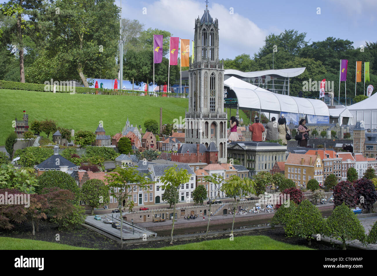 Madurodam Miniaturdorf, Scheveningen Viertel von den Haag, Niederlande (Holland) Stockfoto
