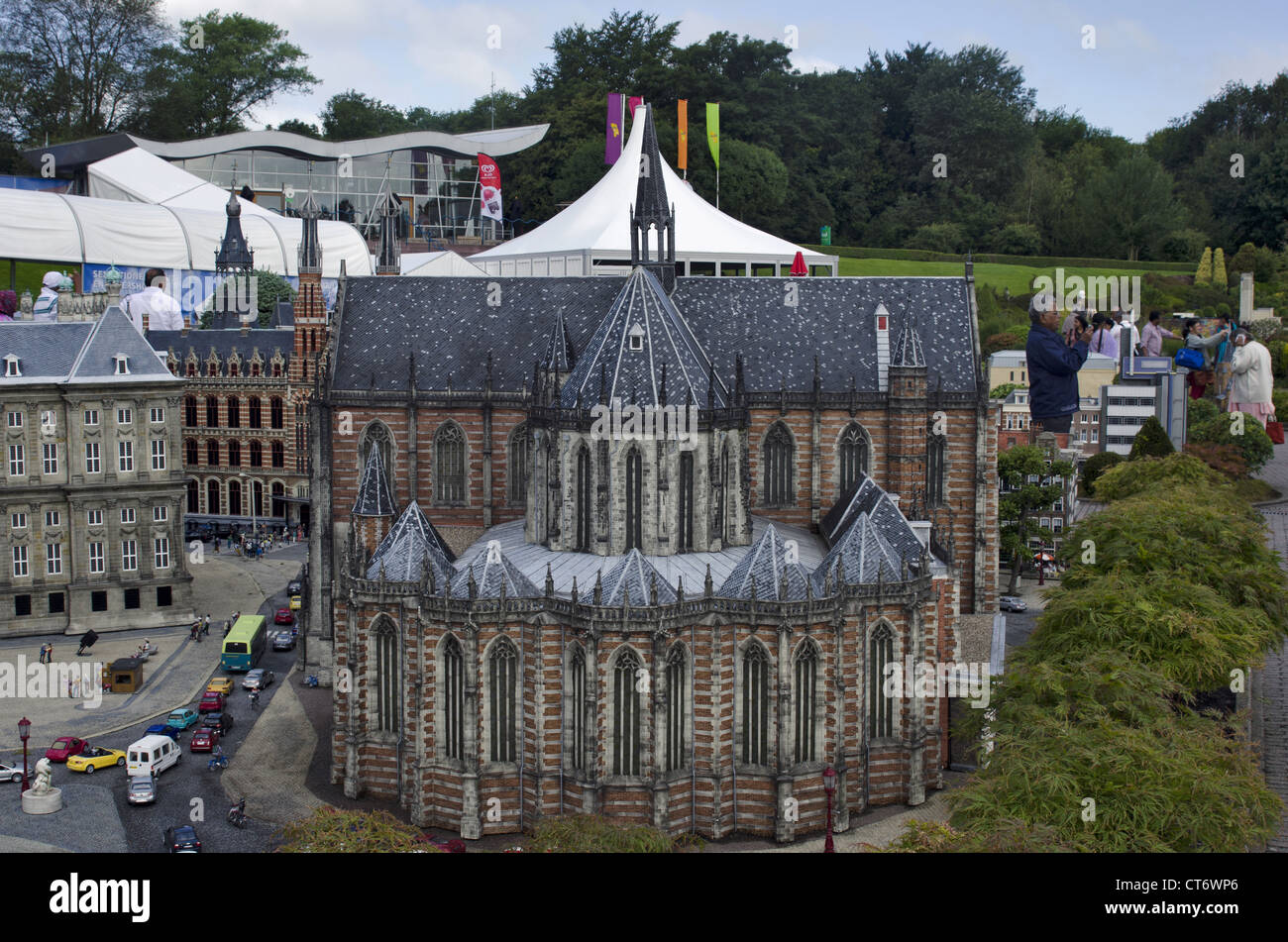 Madurodam Miniaturdorf, Scheveningen Viertel von den Haag, Niederlande (Holland) Stockfoto