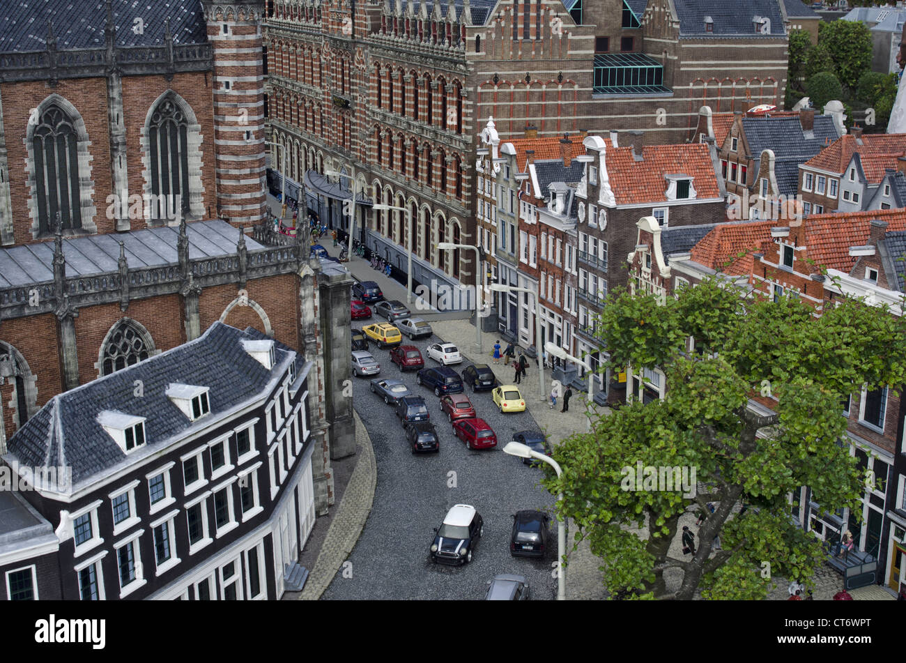 Madurodam Miniaturdorf, Scheveningen Viertel von den Haag, Niederlande (Holland) Stockfoto