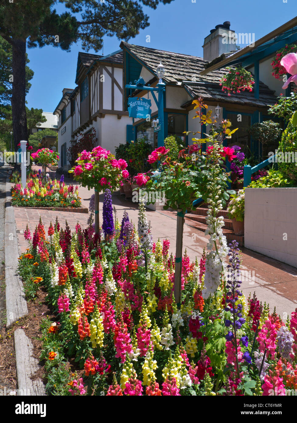 Die Normandy Inn Carmel by Meer Ocean Drive Carmel Kalifornien (CA) Stockfoto