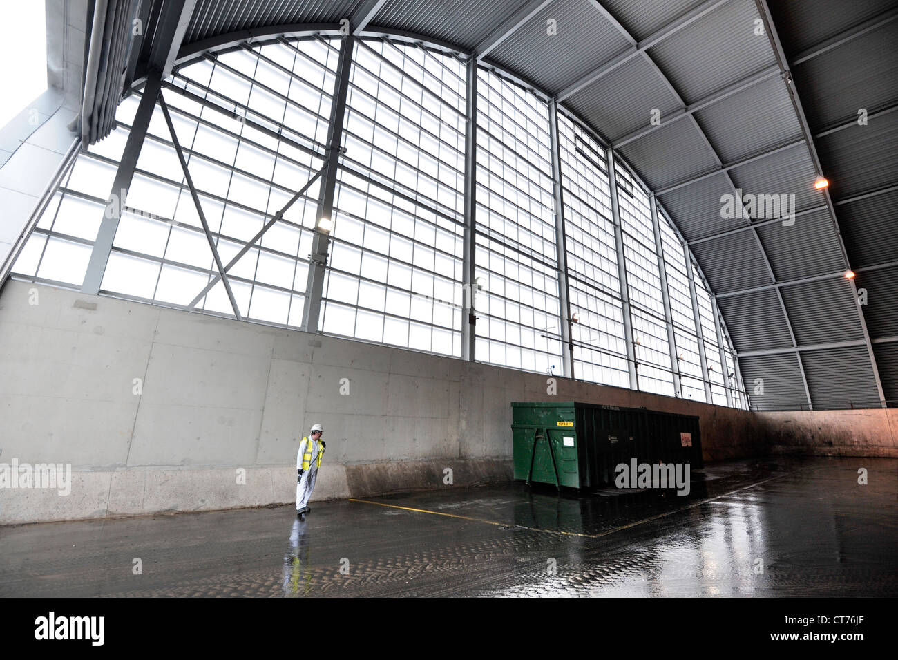 Abfall-Verbrennungsanlage, Newhaven, East Sussex Stockfoto