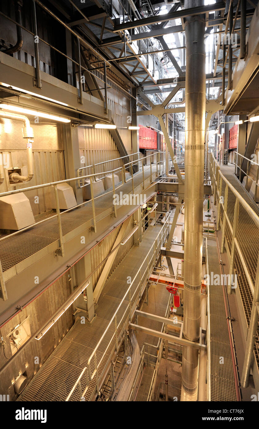 Abfall-Verbrennungsanlage, Newhaven, East Sussex Stockfoto