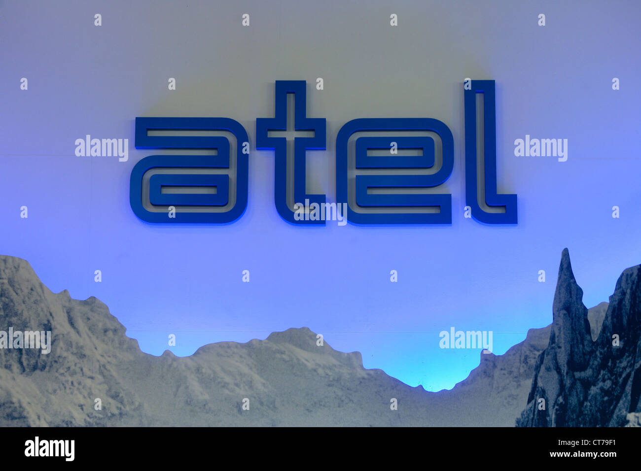 ATEL, Energie-Unternehmen aus der Schweiz Stockfoto