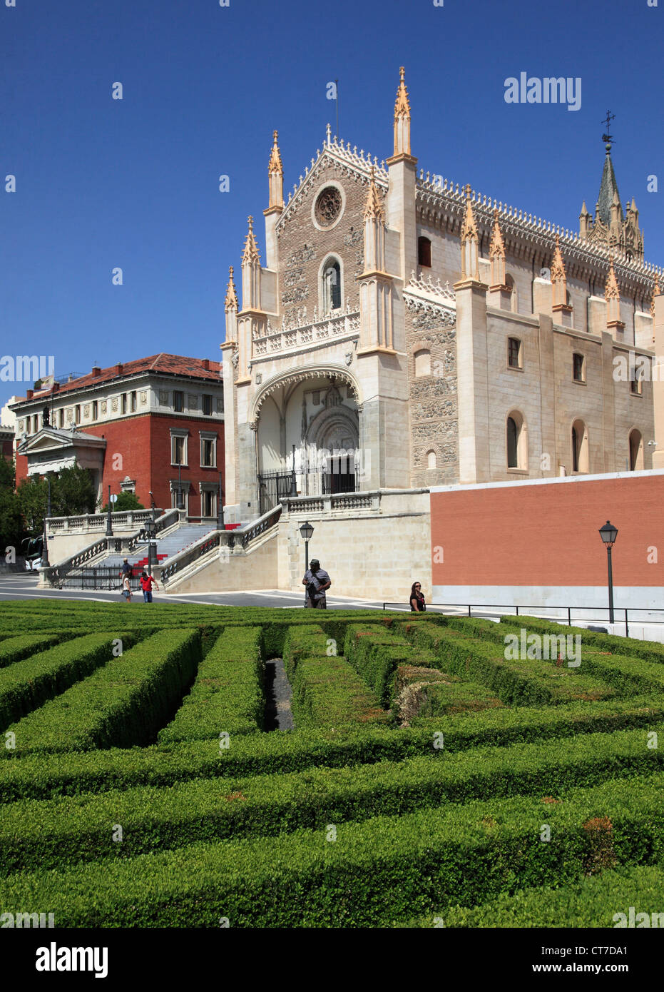 Spanien, Madrid, Iglesia de San Jeronimo, echte Wissenschaft, Stockfoto