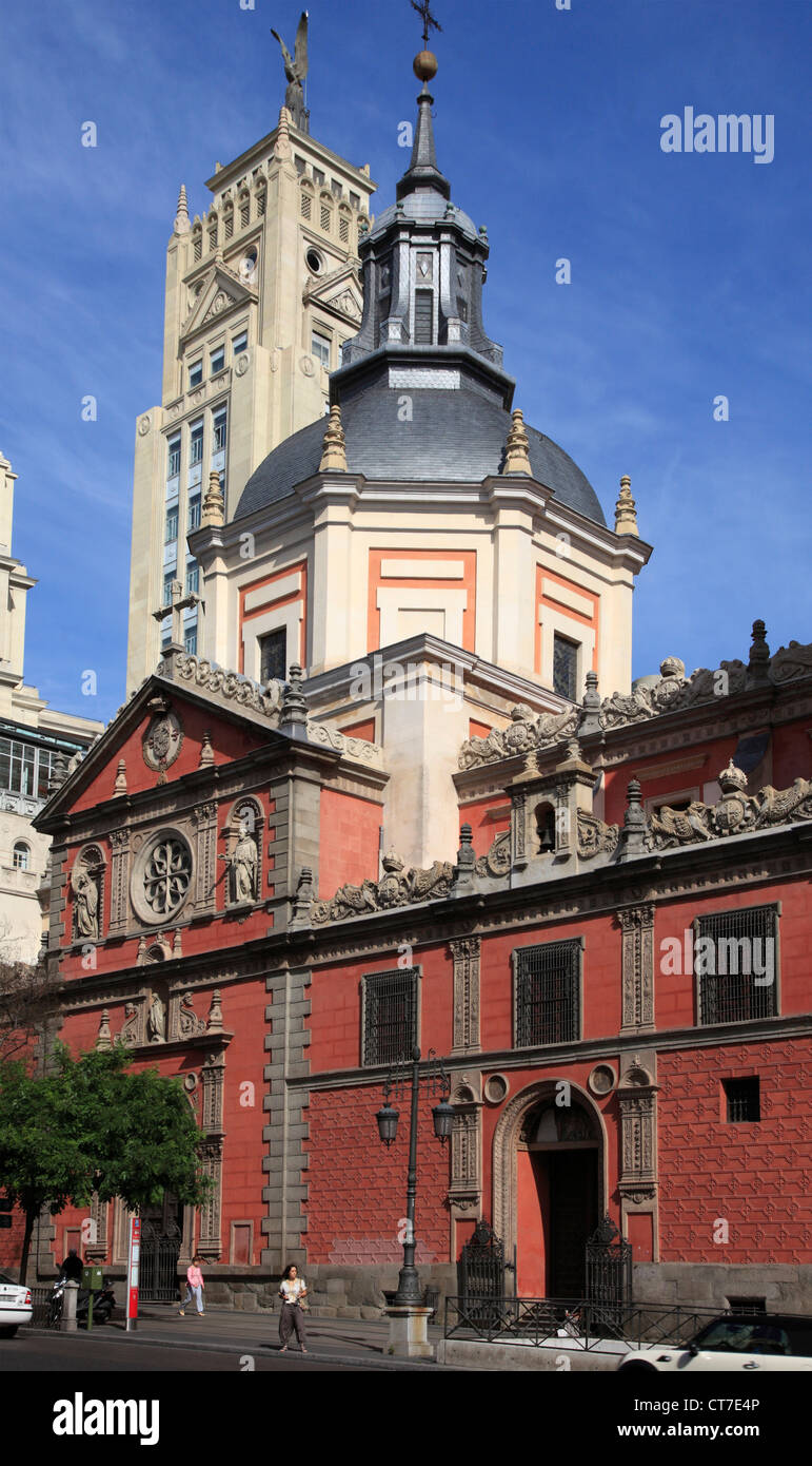 Spanien, Madrid, Kirche von San Jose, Stockfoto