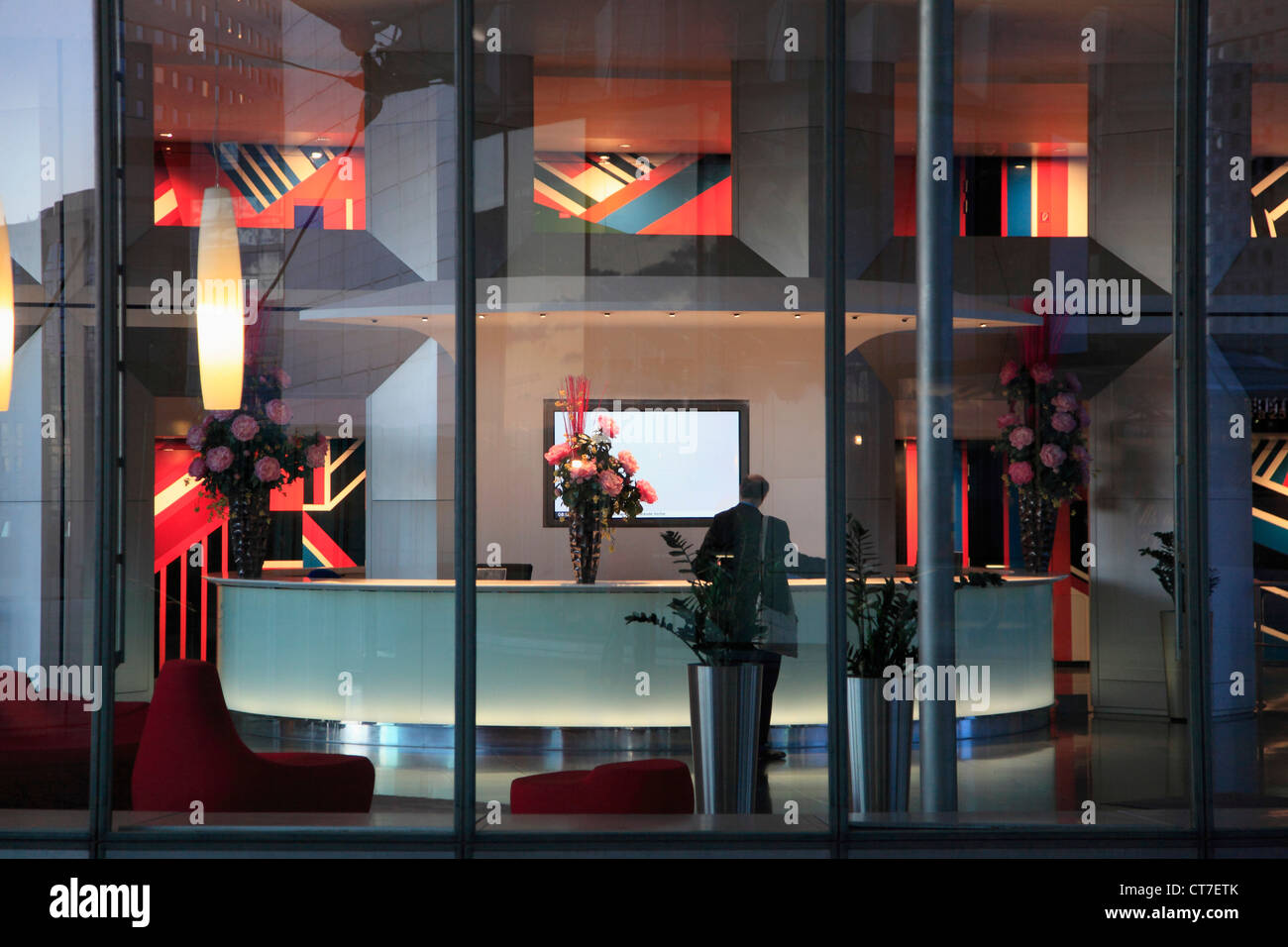 Frankreich, Paris, La Défense, Geschäftsviertel, moderne Architektur, Stockfoto