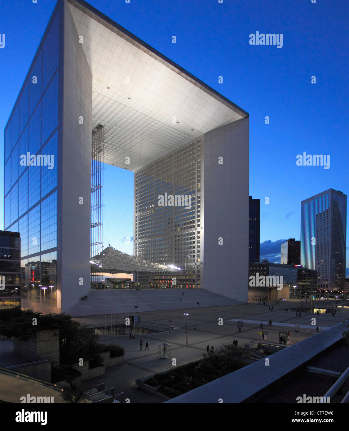 Frankreich, Paris, La Défense, Grande Arche, Stockfoto