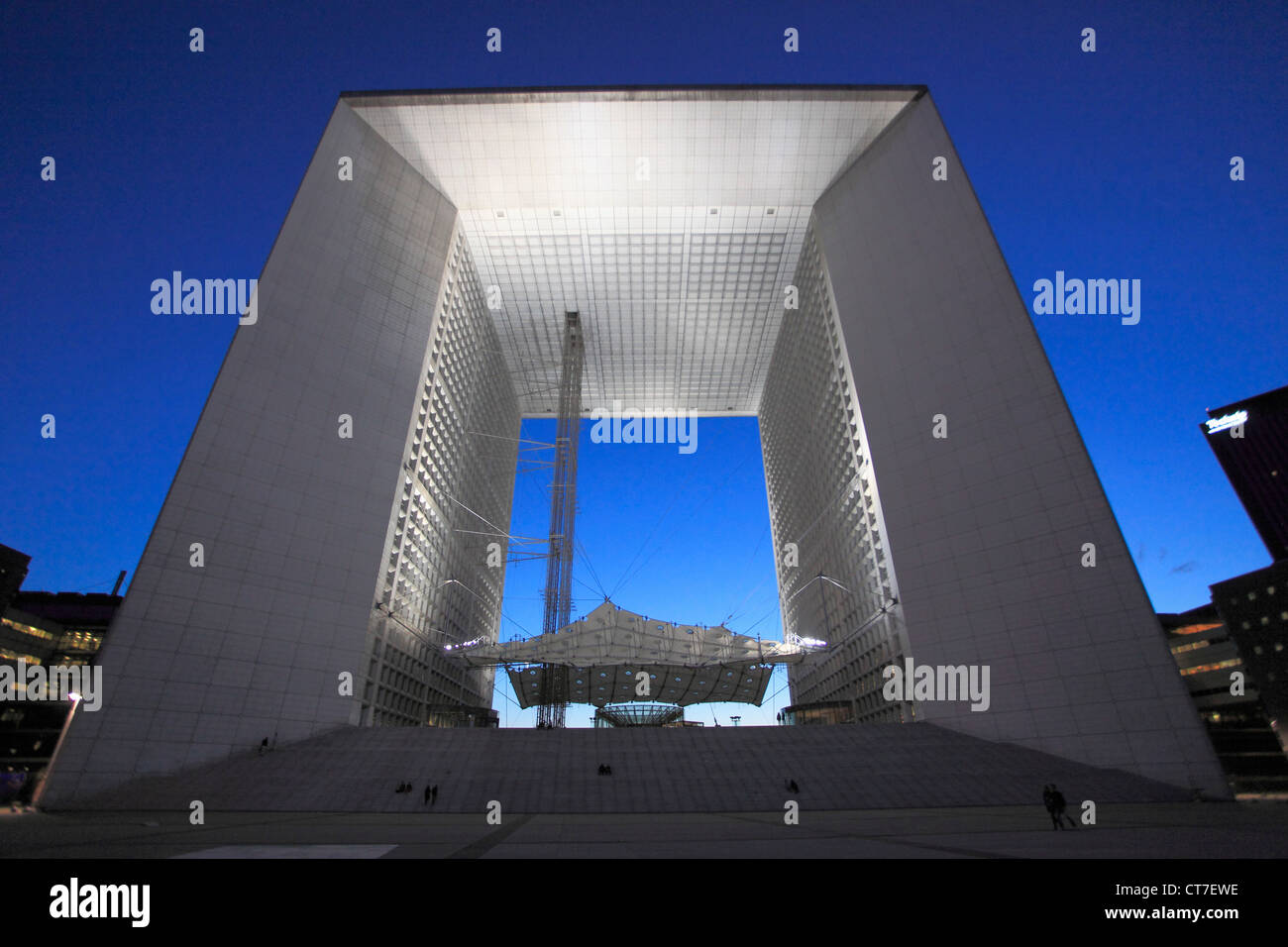 Frankreich, Paris, La Défense, Grande Arche, Stockfoto