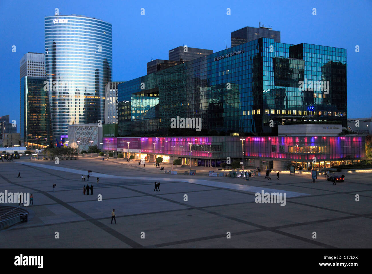 Frankreich, Paris, La Défense, Geschäftsviertel, moderne Architektur, Stockfoto