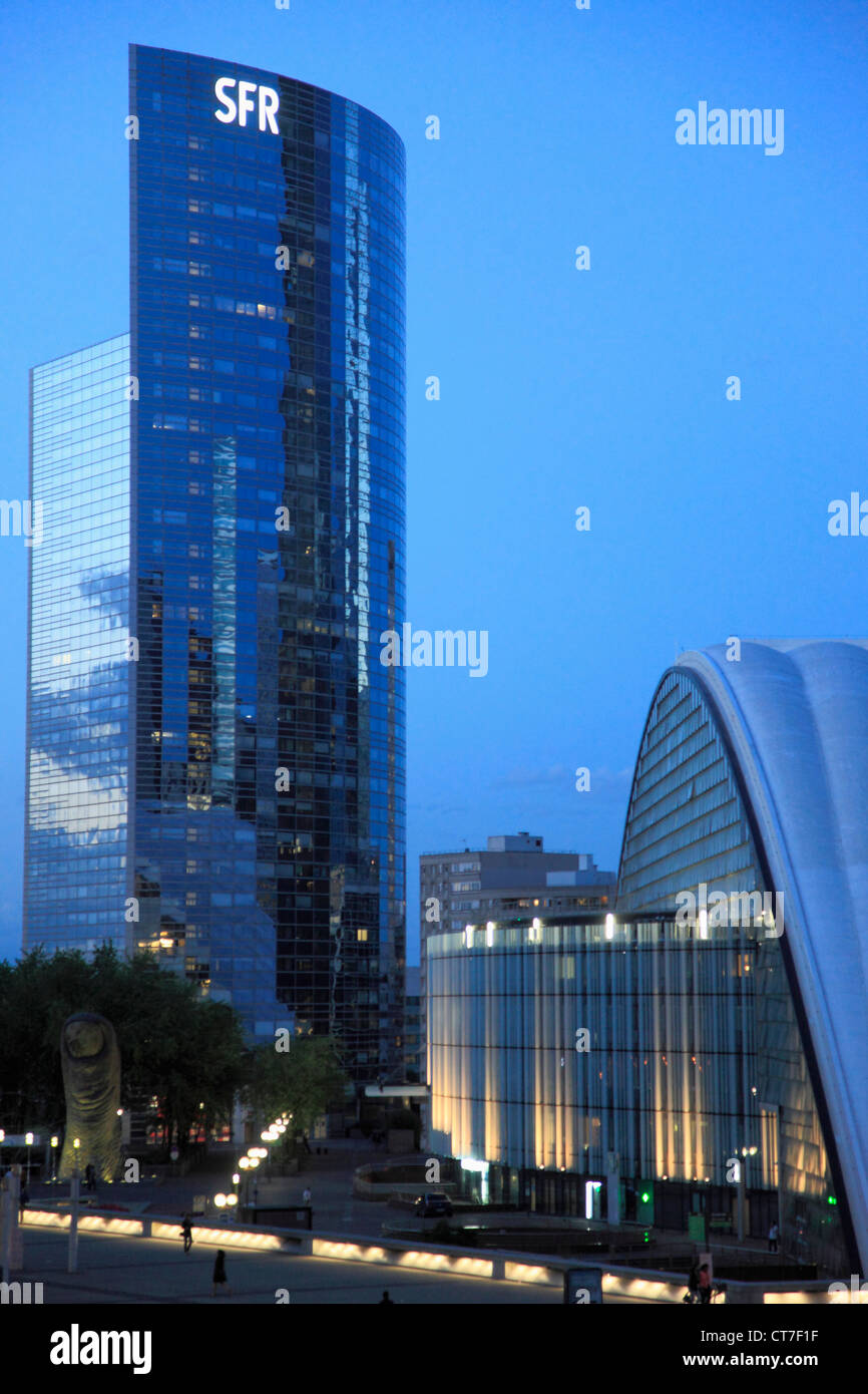 Frankreich, Paris, La Défense, Geschäftsviertel, moderne Architektur, Stockfoto
