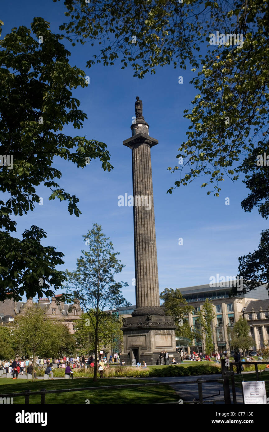 Dundas Statue, St Andrew Square Stockfoto