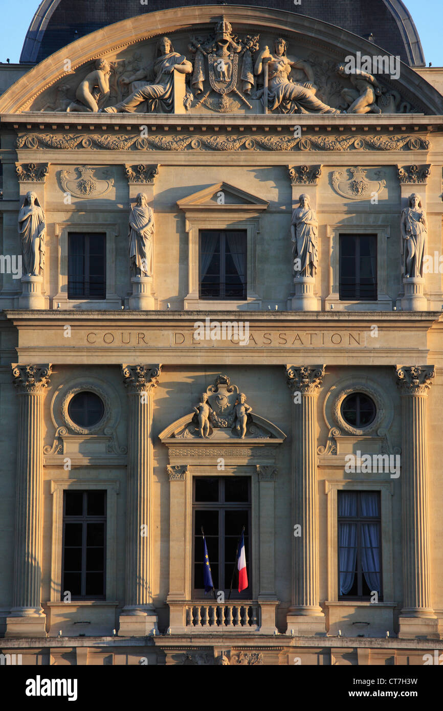 Frankreich, Paris, Ile De La Cité, La Conciergerie, Cour de Cassation, Stockfoto