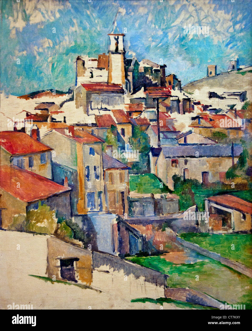 Gardanne 1885 Paul Cézanne Paul Cézanne 1839 – 1906 France Französisch Stockfoto