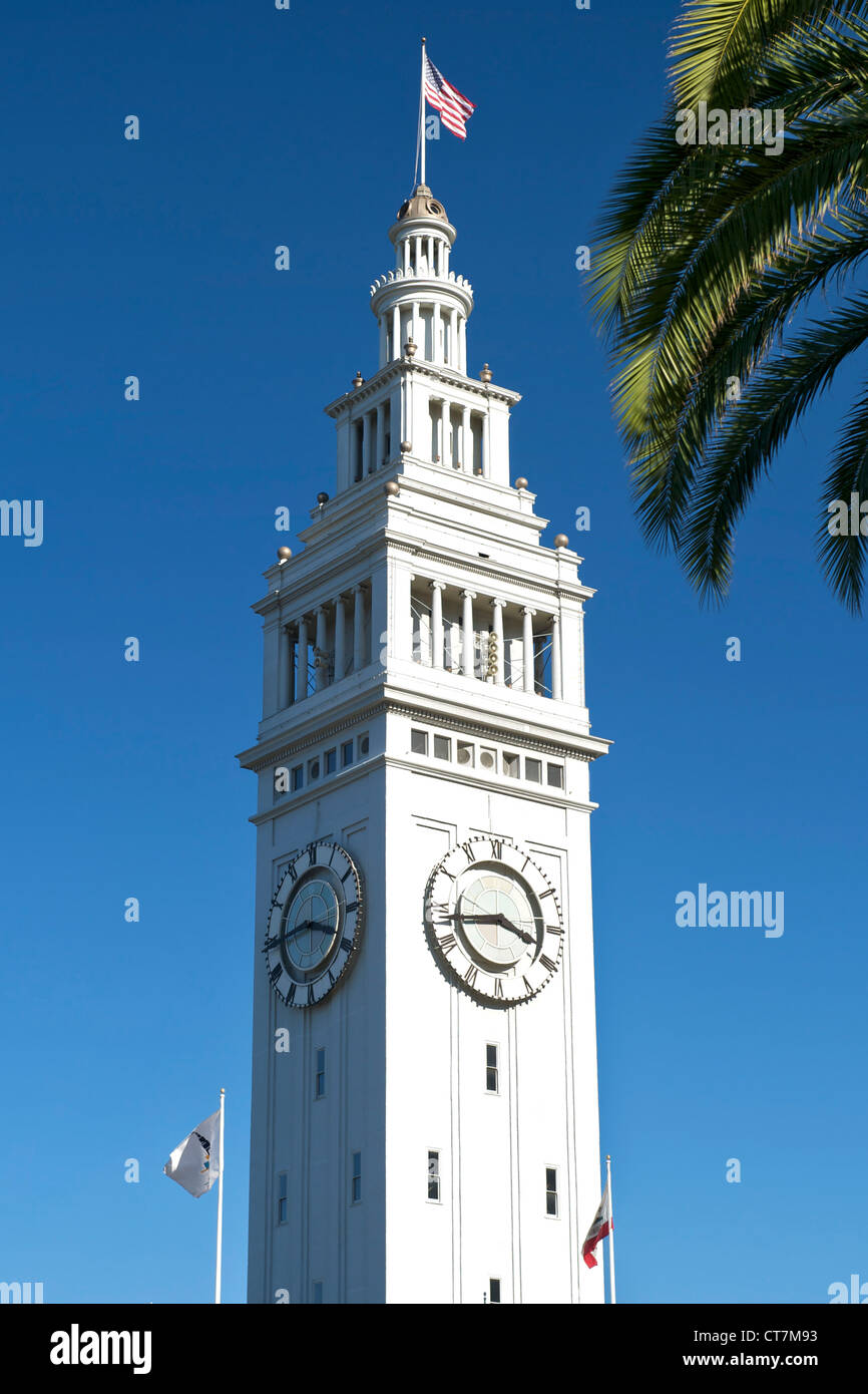 San Francisco Ferry Building in San Francisco, Kalifornien, USA. Stockfoto