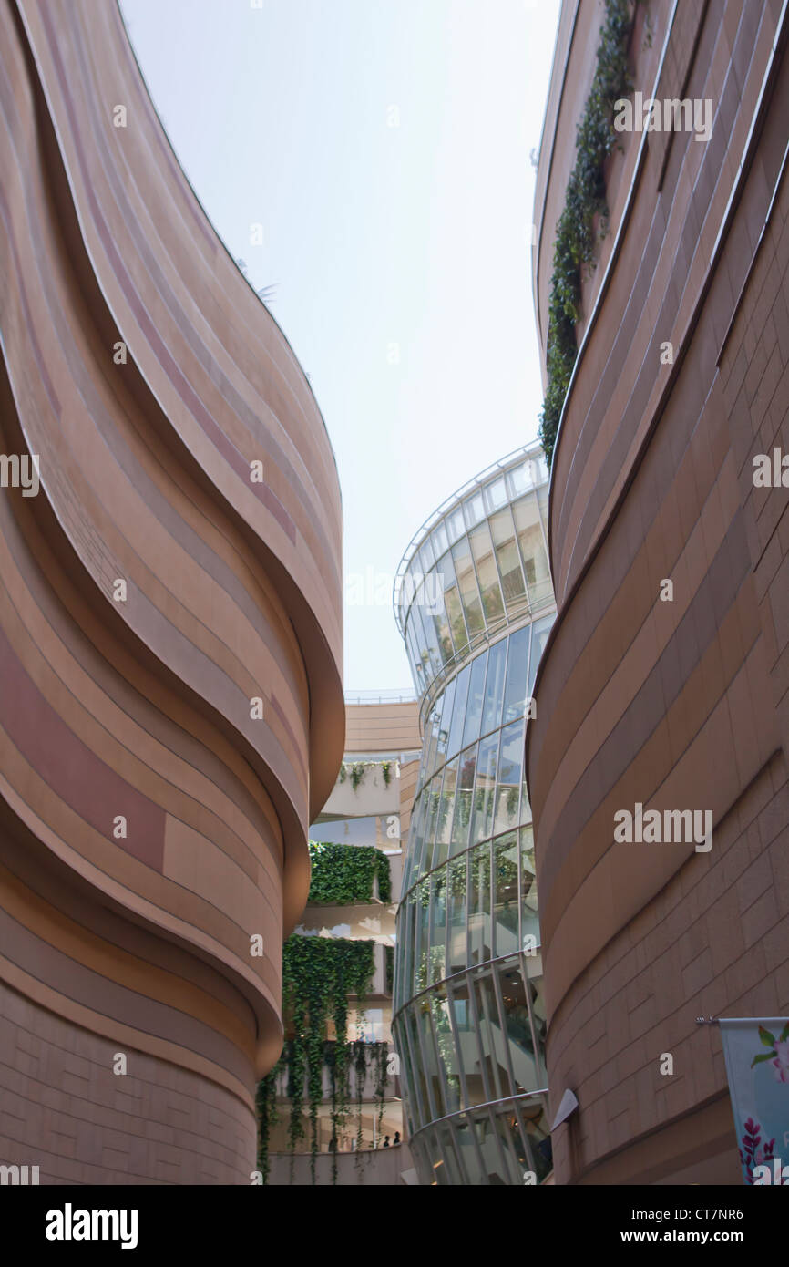 Namba Parks Shopping Center in Osaka, Japan. Stockfoto