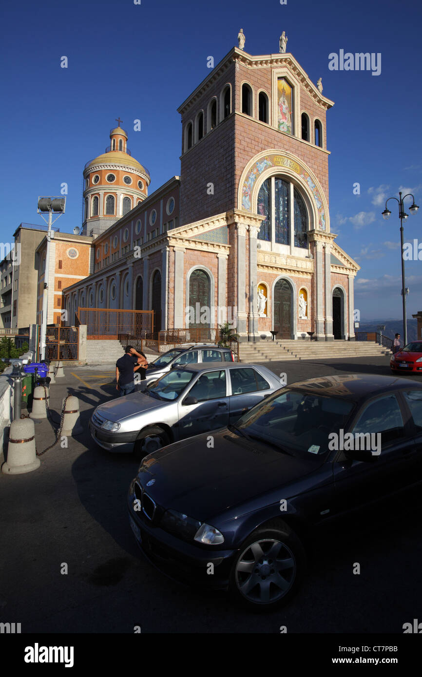 Das Heiligtum von Tindari, Provinz Messina, Sizilien, Italien Stockfoto