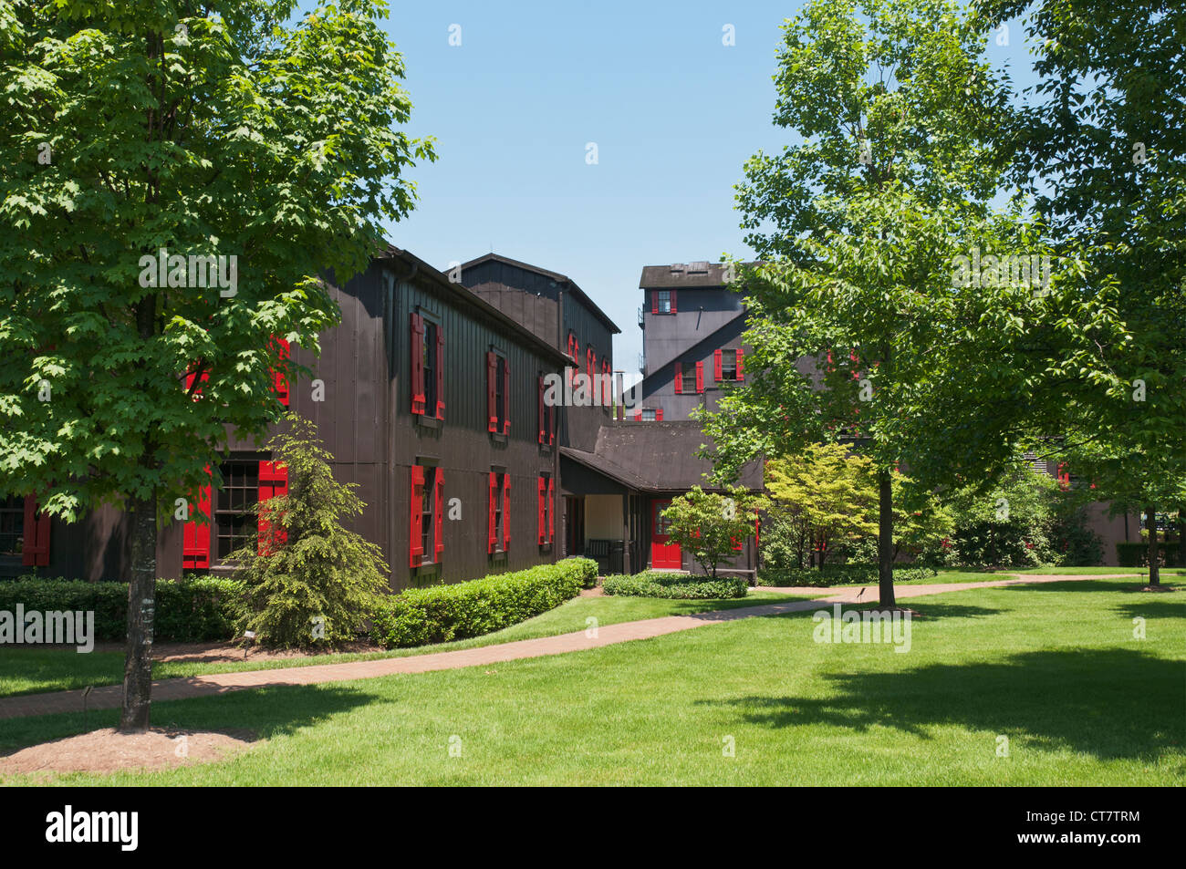 Kentucky, Loretto, Makers Mark Destillerie Bourbon Whiskey Brennerei Betriebsbeginn im Jahr 1805. Stockfoto