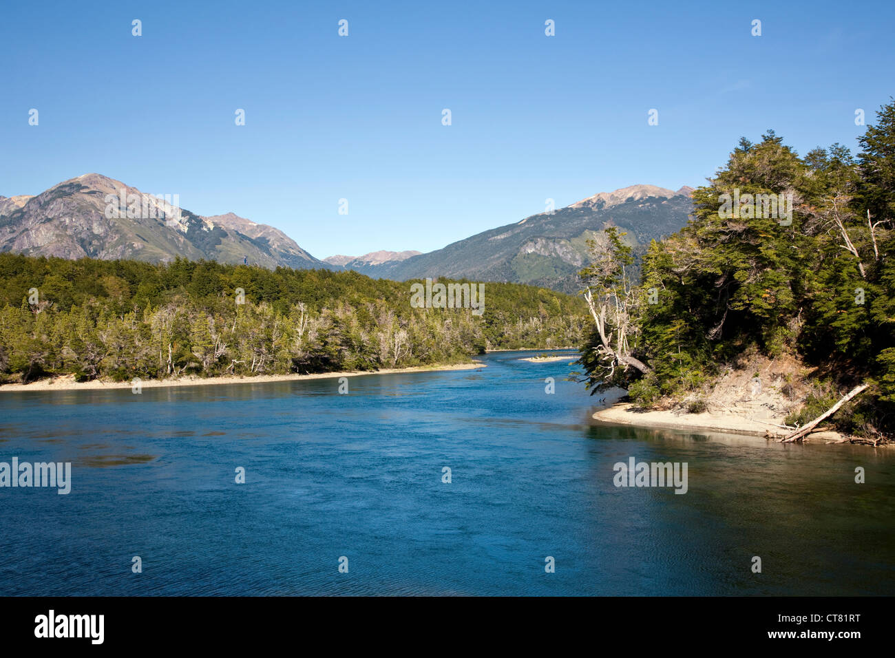 Lago Menendez Stockfoto