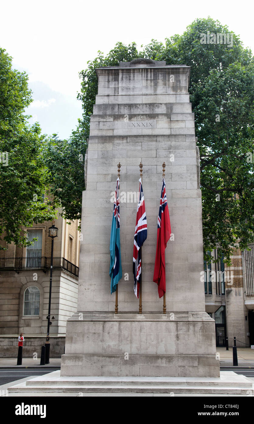 Der Kenotaph in Whitehall in London - UK Stockfoto