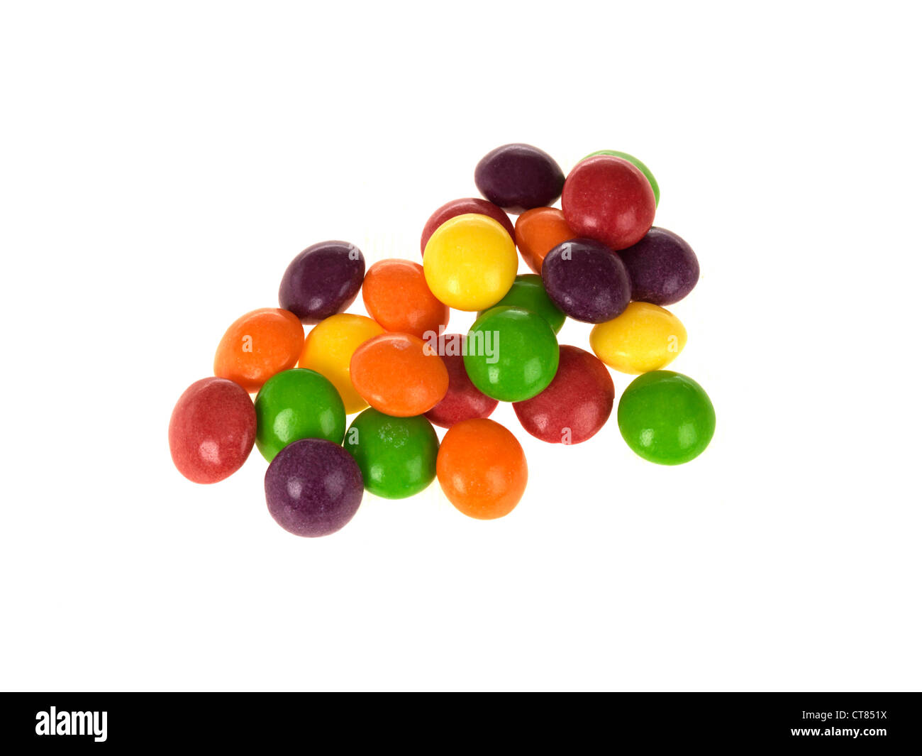 Früchte aromatisiert Süßigkeiten Stockfoto