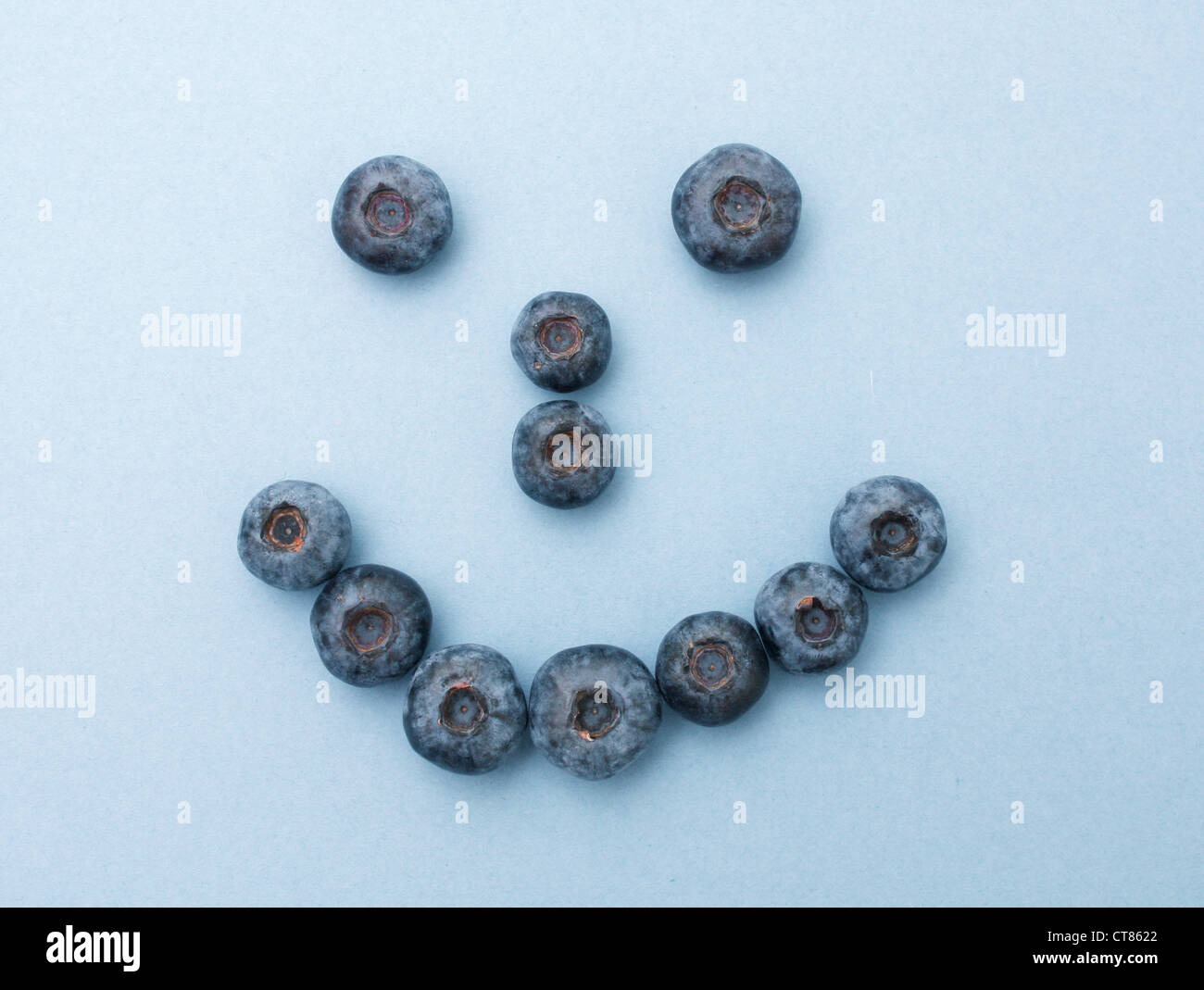 Heidelbeeren Stockfoto