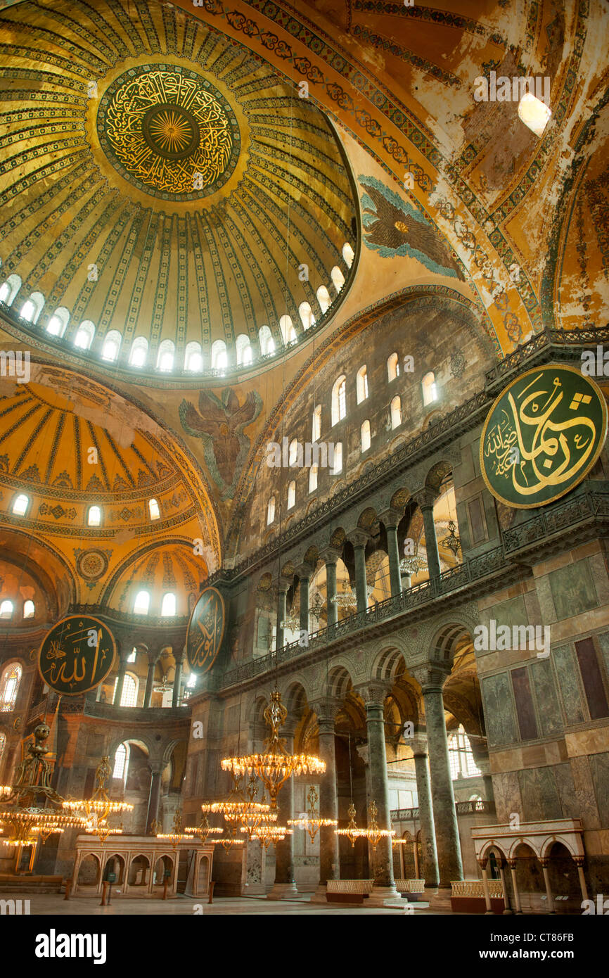 Ägypten, Istanbul, Sultanahmet, Hagia Sophia Oder Sophienkirche, Eine Dependance Kirche, Spätere Moschee Und Heute Ein Museum. Stockfoto