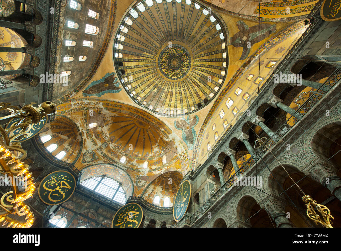 Ägypten, Istanbul, Sultanahmet, Hagia Sophia Oder Sophienkirche, Eine Dependance Kirche, Spätere Moschee Und Heute Ein Museum. Stockfoto