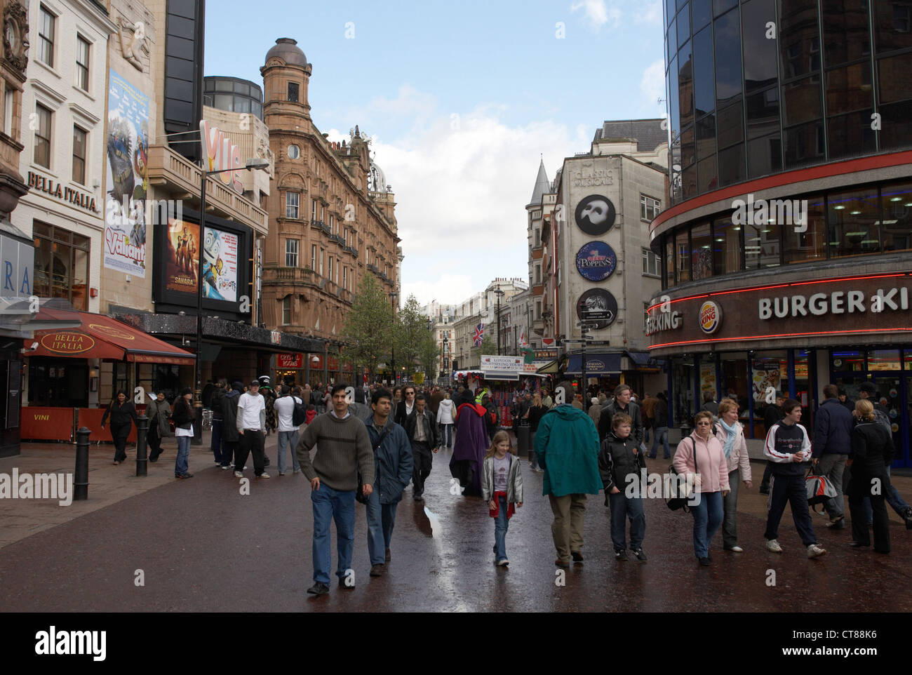 London - Leben auf der Straße in Soho Stockfoto